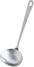 Shimomura Planning 46437 Mama Cook Easy To Scoop, Stainless Steel Ladle, 2.5 fl oz (75 ml)