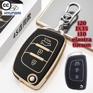 CC Hyundai car key case for Hyundai i20 IX35 i10 elantra tucson keychain