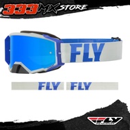 FLY ZONE PRO BLUE MIRROR GOGGLE FLY RACING ZONE PRO GOGGLE LENSSMOKE