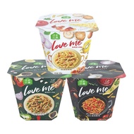 Loveme Instant Pasta Tomato Black Pepper Cream Brewed Pasta Adult Children Instant Noodles Barrel In