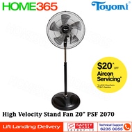 Toyomi High Velocity Stand Fan 20" PSF 2070