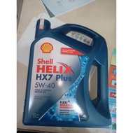 Shell helix Hx7 sn plus 5w-40 4 liter petrol diesel oil