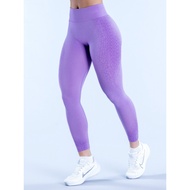 DFYNE Three-Segment Waist Pleated Hip-Lifting Low-Waist Wrapped Chest Fitness Seamless Yo