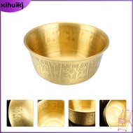 Home Supplies Light House Decorations Water Rice Copper Bowl Buddhist Altar,