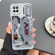 Softcase Samsung Galaxy A12/M12 - Motif Mesin CPU Aesthetic Silikon Pro Camera Casing HP Pelindung H