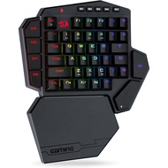 Redragon K585 PRO Wireless One-Handed Mechanical Keyboard, 42 Keys 3-Mode RGB 40% Gaming Keypad w/ 7