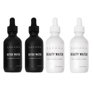 SAKARA Beauty Water + Detox Water Drops - Trace Mineral Drops & Chlorophyll Liquid Drops, Mineral Su