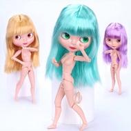Blythe Doll Big Eyes ICY 19 Joint Nude Doll Body Doll Accessories bjd Toy Girl