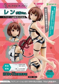 █Mine公仔█日版 刀劍神域外傳 GGO GENCO 小比類卷香蓮 蓮 泳裝 1/7 PVC 完成品 水著C0144