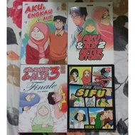 I, You And Alif (AEDA) 1,2,3 With Author's Signature & Anthology Of Puris Sifu Comics By Abeben