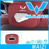 [READY] WULING Starlight Darion EV Leather Surface Hanging Tissue Box WULING AIR EV Seat Back Paper 