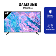 Samsung 65" Crystal UHD 4K CU7000 / Smart TV / PurColor / Crystal Processor 4K / Smart Hub / SmartThing | UA65CU7000KXXM