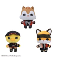 SHINee MINHO KEY TAEMIN ANIMAL COORDY Mini Plush Doll Mascot Set of 3 SEGA 2024 from Japan