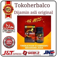 Terlaris 4-G Joss 60 Kapsul Obat Herbal Stamina Pria Asli Original