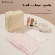 LL Toiletry Bag Sanitary Pad Pouch Pad Pouch Cute Cosmetic Storage Pouch Cable Case LL