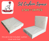 14PCS Cushion Square Set GAJAH KING BRAND CUSHION PILLOW SOFA