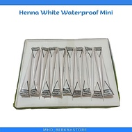 White Henna Waterproof Mini White Henna/ 6g strong adhesive