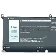 Suitable for Dell Precision 5550 P91F XPS 15 9500 15-9510 69KF2 Battery