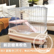 Big Sale Price Dayang Rabbit Cage R51r61 Drawer For Home Indoor Anti-Spray Urine Rabbit House Chinch