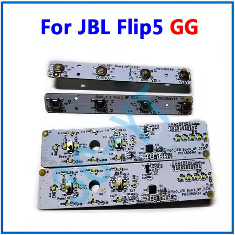 1Set Original Disassembly Products For JBL Flip 5 GG PLAY Button Board Connector Bluetooth Speaker V