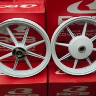 RCB MAGS 8Spokes FOR Miom3/Souli125gt 3Holes & 4Holes White F5c 308