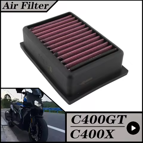 FOR BMW C400GT C400X 2021-2025 C400 GT C 400 X Motorcycle High Flow Air Filter Intake Cleaner