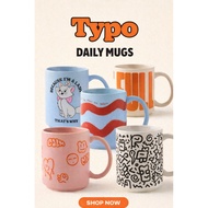 TYPO Daily Mug/ Coffee Mug / Ceramic Mug (PART 2)