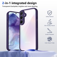 Simple Acrylic Transparent Frosted PC Back Cover Samsung S25 S25FE S25+S25Ultra Shock-Resistant Prot