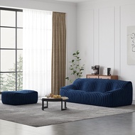 2023 New Style Nordic Minimalist Silent Style Fabric Sofa togo Caterpillar Modern Simple Casual Smal