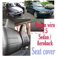 PROTON WIRA 1.5 SEDAN / AER0BACK FULL SET CAR SEAT COVER 90% FIT FULL COVER WATERPROOF PVC