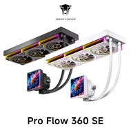 Jungle Leopard Pro Flow SE 360 CPU AIO Cooler 4-inch Screen 5V 3PIN ARGB Mobo Sync 360mm Liquid Cool