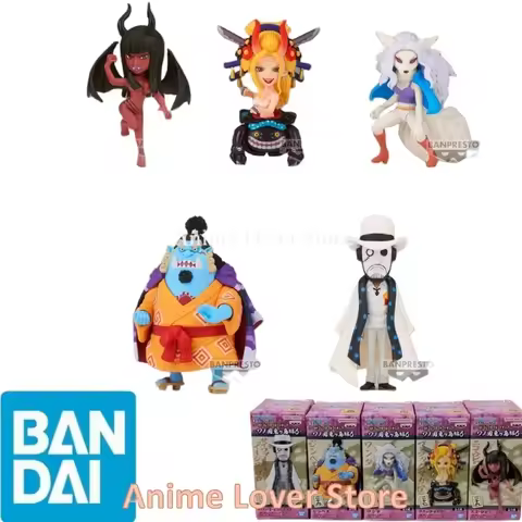 Bandai Banpresto Original One Piece WCF The Island of Ghosts VO.6 Robin Maria Wanda Jinbe CP0 Anime 