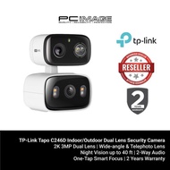 TP-Link Tapo C246D Indoor/Outdoor Dual Lens Pan/Tilt Security Camera