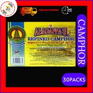 ALAGAPPAS REFINED SMOKE CAMPHOR/SUDAM 30PACKS 10 TABLETS