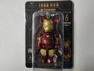 Others - 一番賞Bearbrick賞 漫威無限傳奇 鋼鐵人 鐵甲奇俠 BE@RBRICK 匙扣 掛件 吊飾 週邊掛飾 No.6 IRON MAN MARK 6 [平行進口]
