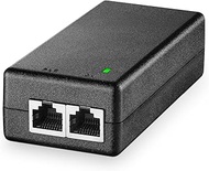 YuLinca 2.5Gigabit PoE+ Injector, 802.3af, Plug & Play, Desktop/Wall-Mount, Distance Up to 100 Meter