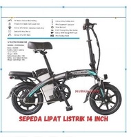 E-Bike Sepeda Listrik Lipat Elektrik 14 inch CELCIUS / Sepeda Lipat