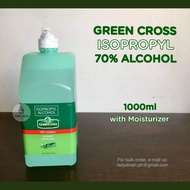 Green Cross 1000ml Isopropyl Alcohol with Moisturizer Pump Bottle