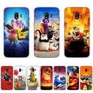 B3-Hollywood Animation theme Case TPU Soft Silicon Protecitve Shell Phone Cover casing For Samsung Galaxy j2 core 2018/2020/j2 pro 2018/j4 2018