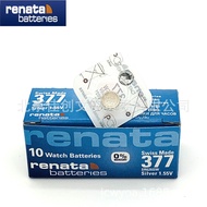 Renata Swiss 377 Battery Swatch Watch Button Battery SR626SW Silver Oxide 1.55V Small Single