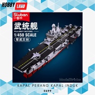 Sluban Brick Toy Warship Parent Ship 1:450 Aircraft Carrier M38 – B0699 / M38 - B0399