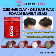 Osis Hair Clay Pomade Rambut Lelaki Hair Clay Men Osis Hair Wax Rambut Lelaki Pomade Strong Hold OSC