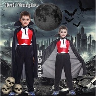Evil Vampire Haloween Costume For Kids
