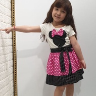 (Sent From Thailand Fast 1-2 Days) Children's Skirt Set 4-9 Years Old/Children's Clothing Fashion