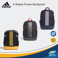 Adidas กระเป๋า กระเป๋าเป้ กระเป๋าสะพายหลัง อาดิดาส Training 3-STRIPES POWER BACKPACK MEDIUM (DZ9438 / DZ9439 / DZ9440) [มีสามสี] [ลิขสิทธิ์แท้] Collection (1400)