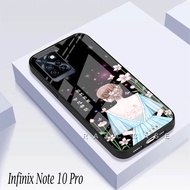 Softcase Glass Kaca Infinix Note 10 Pro - J84- Casing Hp Infinix Note 10 Pro - Pelindung hp Infinix