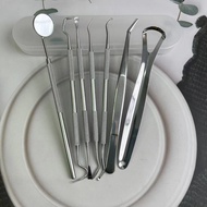 Dental oral tools to remove tartars and tartar cleaning care dental teeth picking stainless steel to
