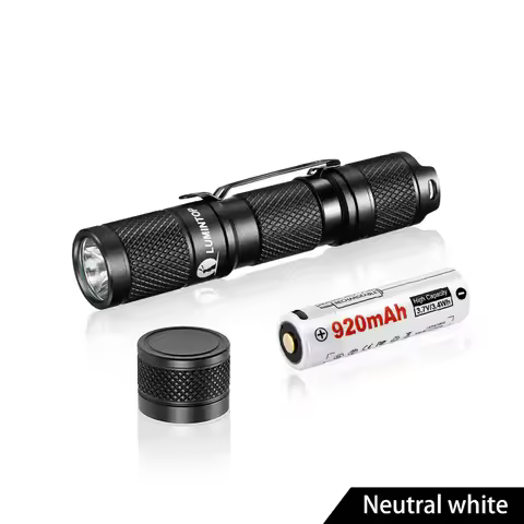 Neutral white 4000k high CRI 14500 flashlight Lumintop Tool AA 2.0 support magnetic tail diffuser ED