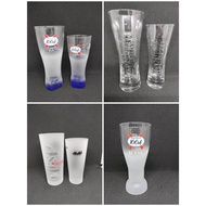 1664 Branc Beer Glass( Blue) 0.25L/1664 Branc Beer Glass (White) 0.25L/ Carlsberg Beer Glass 0.3 L/ 
