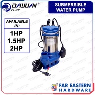 DAYUAN Submersible Sewage Water Pump 1HP 1.5HP 2HP